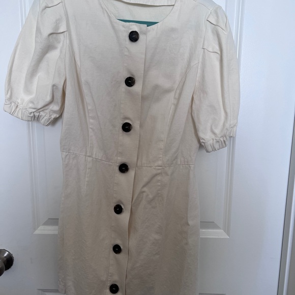 Zara Blogger’s Favorite Linen Button down dress - Picture 8 of 12